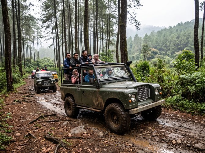 Offroad Hutan Pinus Cikole Pranala